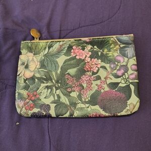Ipsy Botanical Print Cosmetic Bag